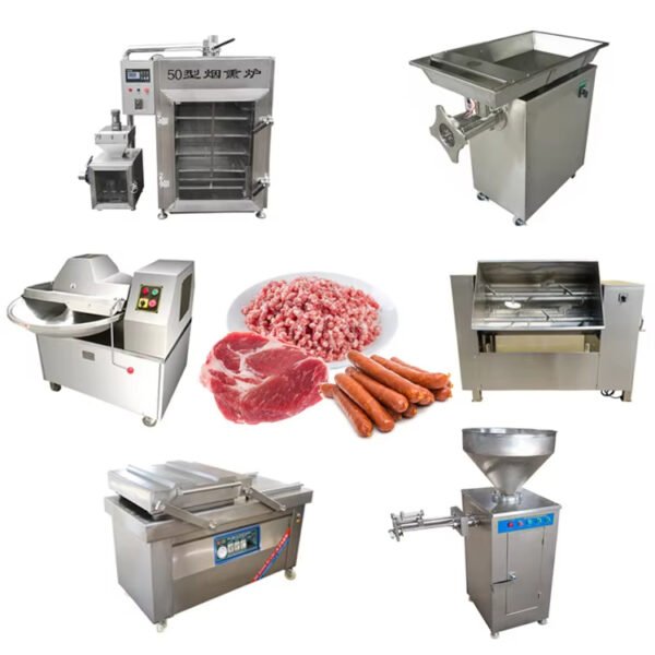Electric Sausage Stuffer Filler Making Machine Automatic Commercial Meat Processing Machinery with Competitive Price - Image 2