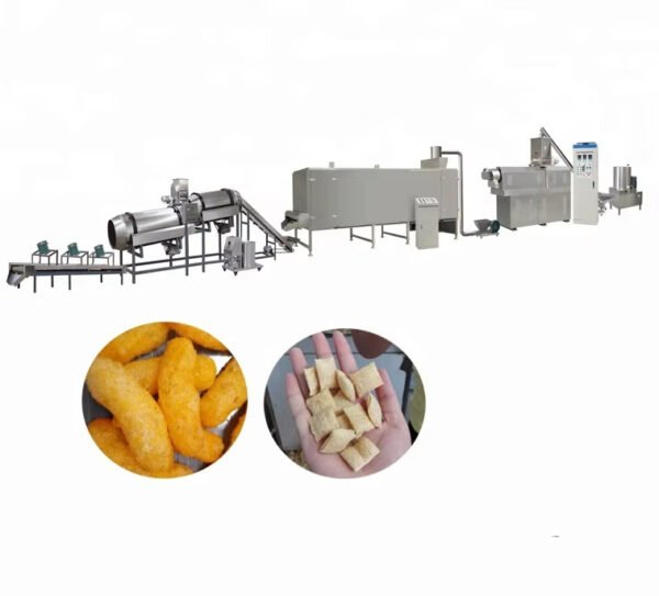 Korean Factory Direct High Quality Automatic Puffed Rice Corn Snack Extruder Machine for Chocolate and Vegetable Processing - Image 2