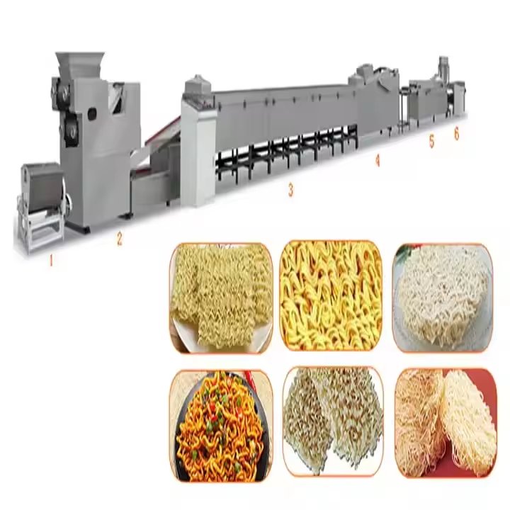 Efficient Production Solution for Instant Noodles Grain Products Food Processing Line with Key Machine-Food Sterilizer
