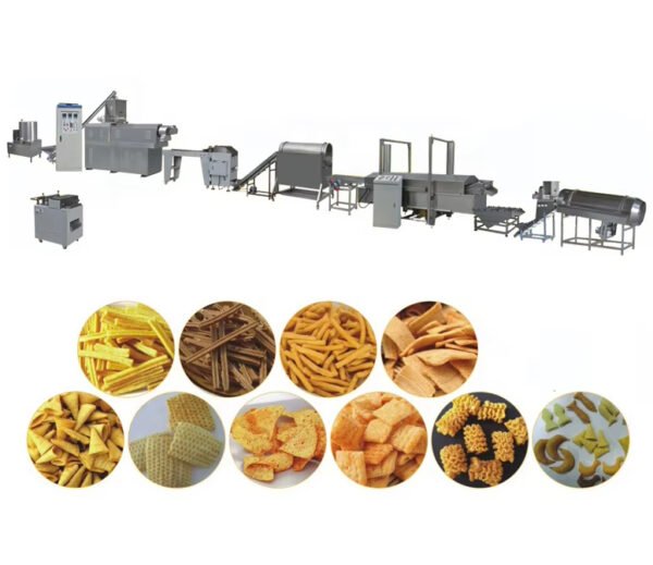 Korean Factory Direct High Quality Automatic Puffed Rice Corn Snack Extruder Machine for Chocolate and Vegetable Processing - Image 4