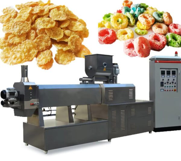 Korean Factory Direct High Quality Automatic Puffed Rice Corn Snack Extruder Machine for Chocolate and Vegetable Processing
